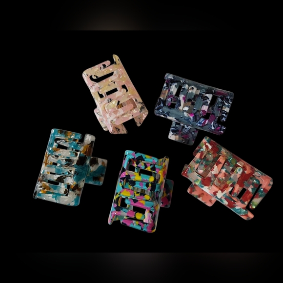 5 Claw Clips - Cute 2 Inch Size - Picture 3 of 3